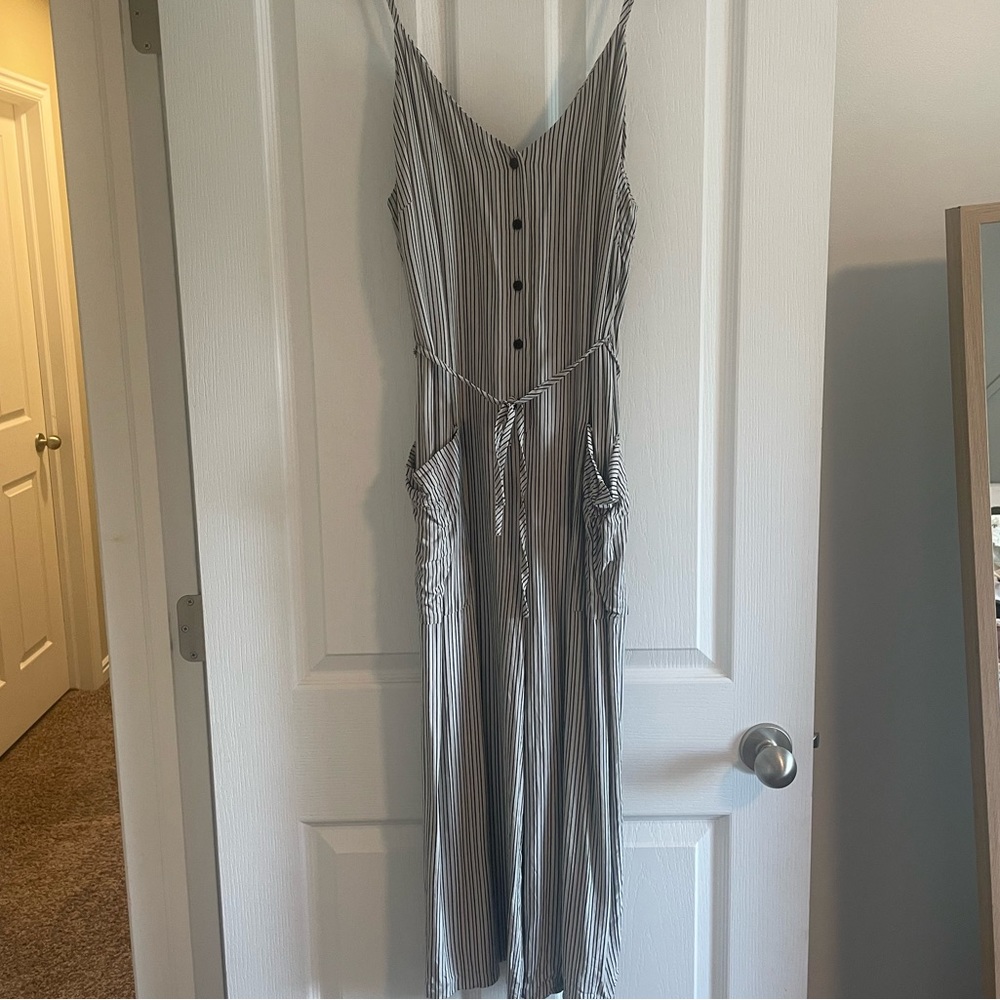 Black Striped Romper- Dress Forum